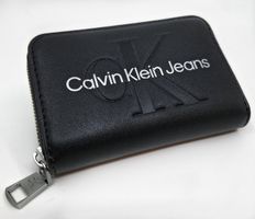 Calvin Klein Jeans SCULPTED ZIP AROUND - Geldbörse - schwarz