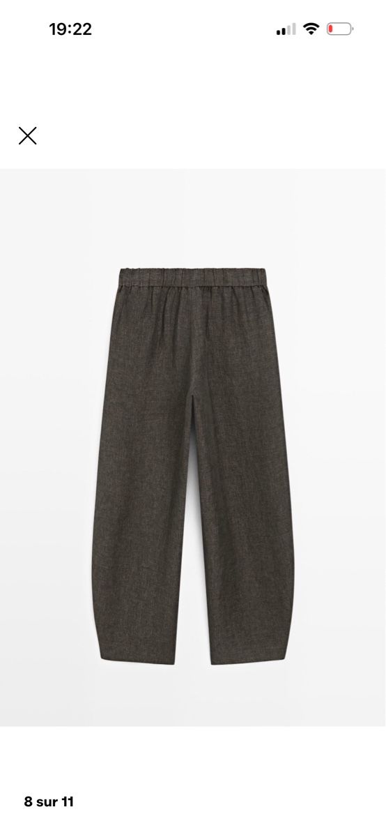 Massimo Dutti Pantaloni: Pantalon lin 100% neuf, Massimo Dutti, taille 42 – Nuovo e nell'imballaggio originale da La Tour-de-Peilz venduto da sarahg80 9