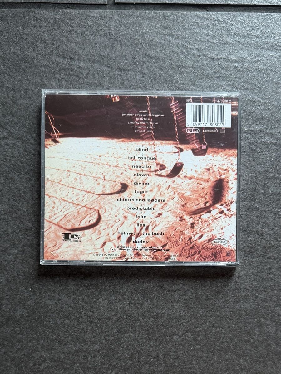 CD: Korn Selftitled CD – Usato da Zürich venduto da cENS0R 1