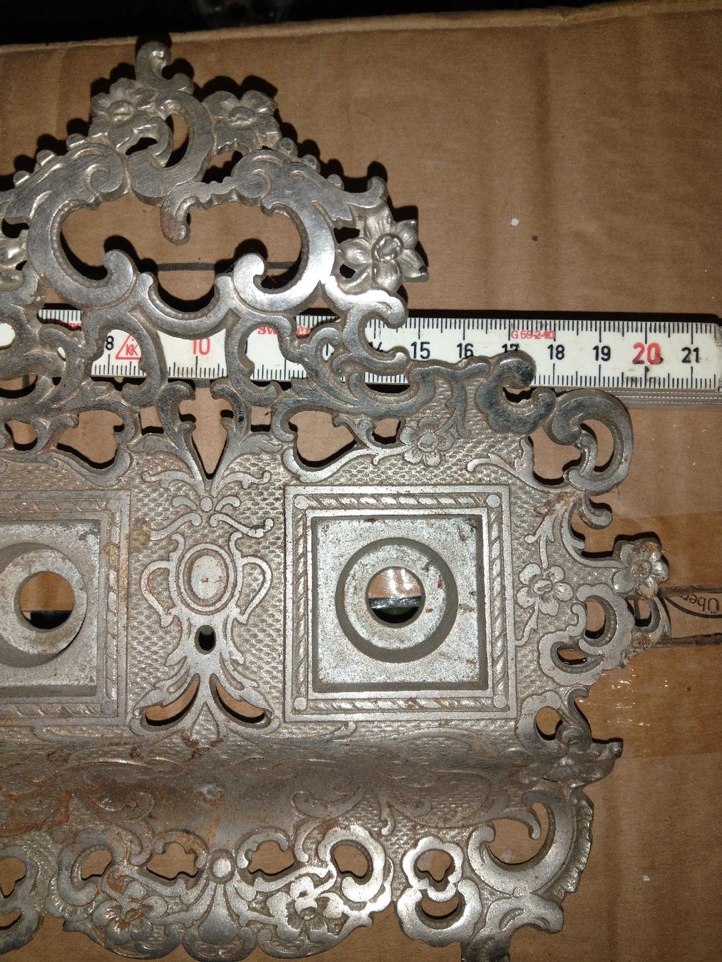Sonstige Antiquitäten & Kunst: Tintenfass Ständer 2 Stk.Antik – Gebraucht aus Künten von Spinner62 3