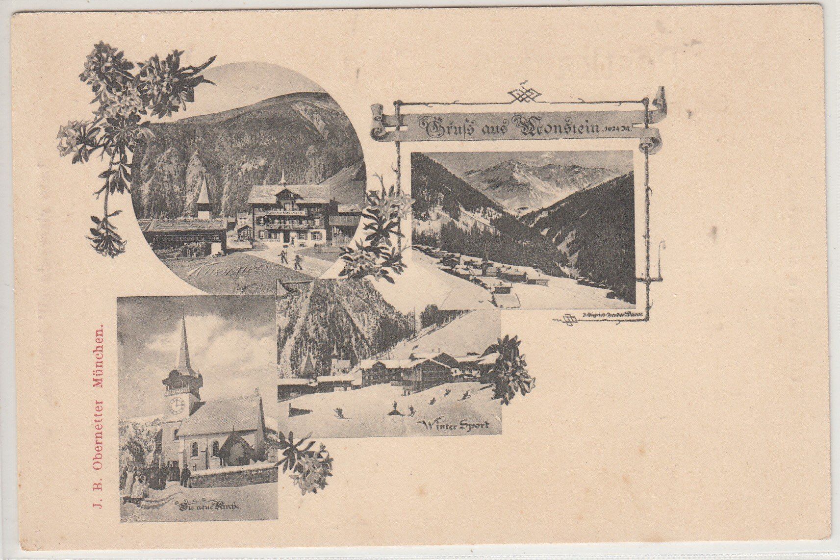 Cartoline postali: Ak Gruss Aus Monstein GR – Usato da Herrliberg venduto da Lfrifda