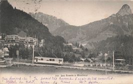 Les Avants VD Eisenbahn und Hotel du Nord Bahn