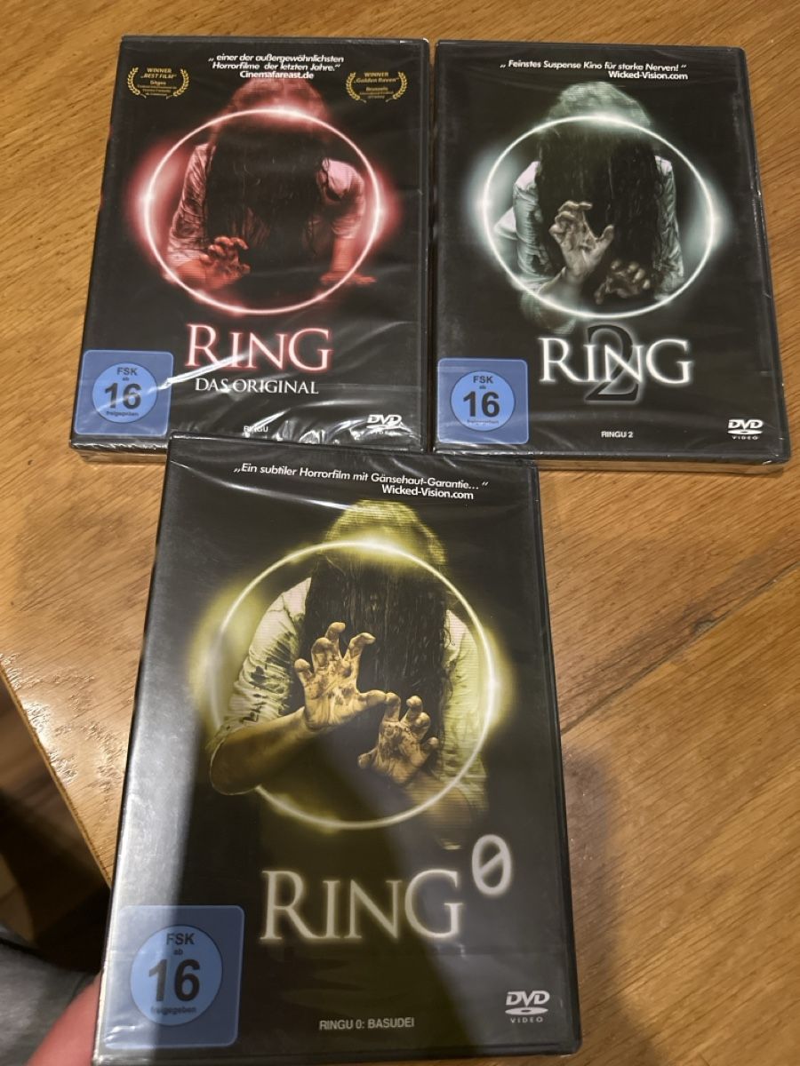 Tutti i DVDs: Ring Original 1-3 DVD, neu OVP – Nuovo e nell'imballaggio originale da Benken ZH venduto da Audi-erich