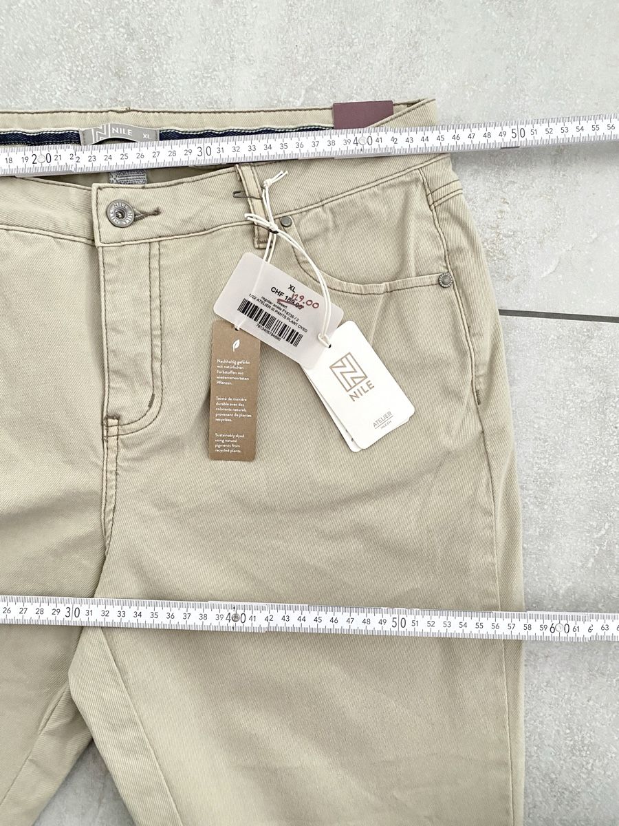 Nile Pantaloni: Damen Hose von NILE, Gr. XL. Regular. Neu. – Nuovo e nell'imballaggio originale da Siselen BE venduto da Melody-53 6