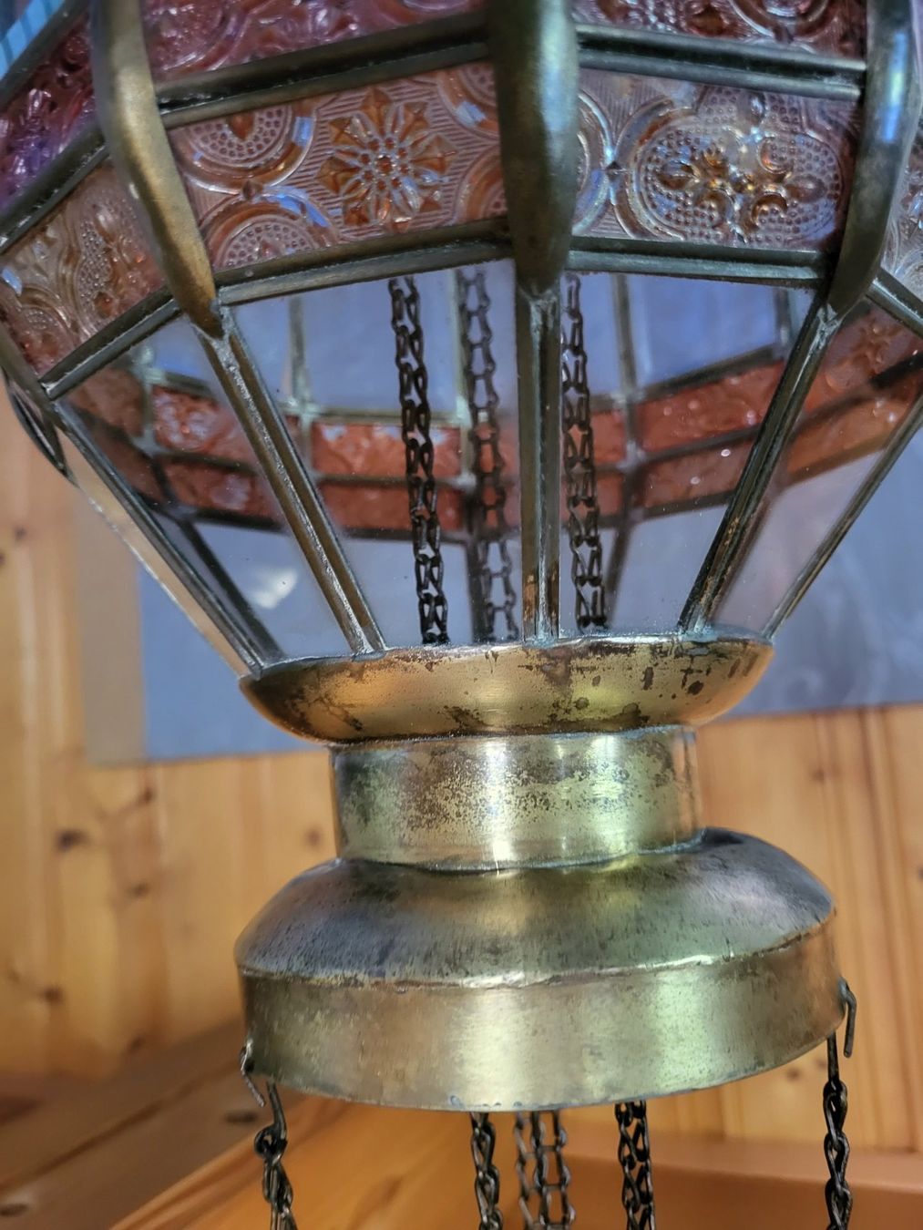 Lampade: Eine Antike Tempel Lampe – Usato da Schafhausen im Emmental venduto da Herzrose 1