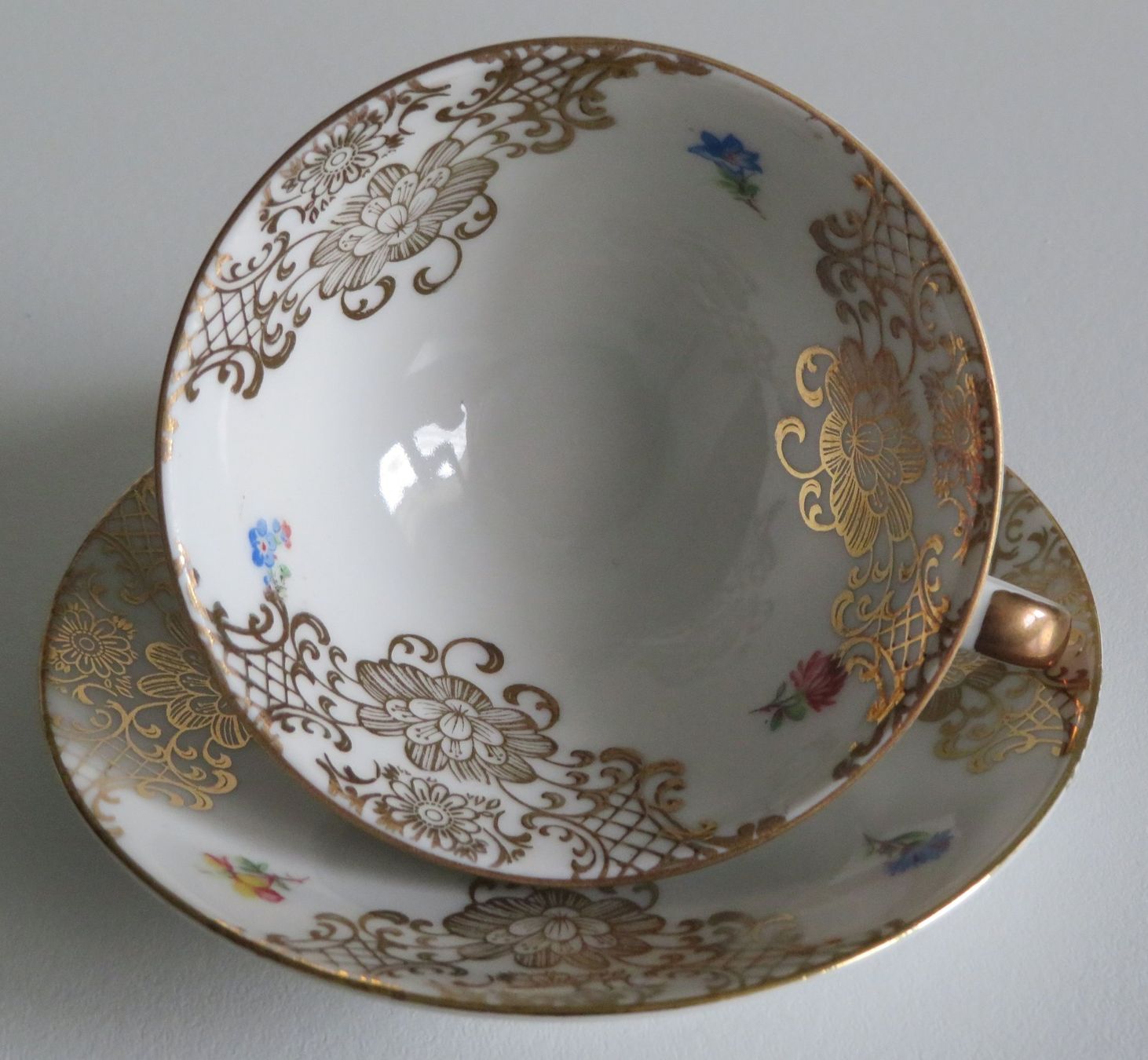 Tazze: Sammlertasse Teetasse GKC Bavaria, um 1960 – Usato da Oberriet SG venduto da Manick 1