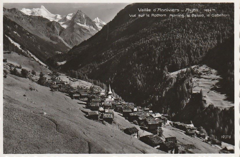 Ansichtskarten: Vallée d'Annivieres - Ayer – Neu (gemäss Beschreibung) aus Aarburg von Aare10