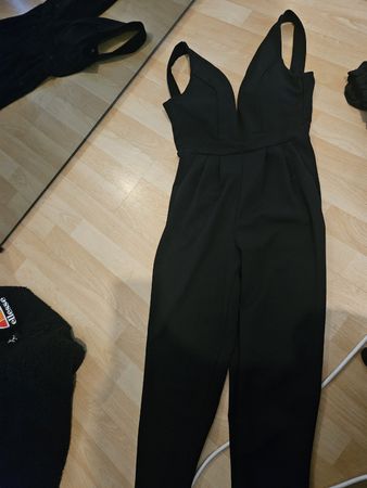 Wal G Jumpsuit Schwarz Gr.36 Elegant Top Zustand!