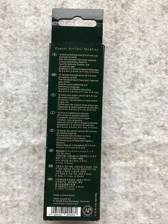 Faber-Castell Penna & Evidenziatori: Farber-Castel: Zechenkohle, Durchmesser: 5-8mm – Nuovo e nell'imballaggio originale da Gerlikon venduto da thi_q8ll 1