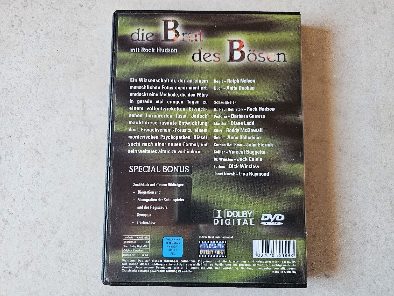 Tutti i DVDs: Die Brut des Bösen – Usato da Schneisingen venduto da backstore24 1