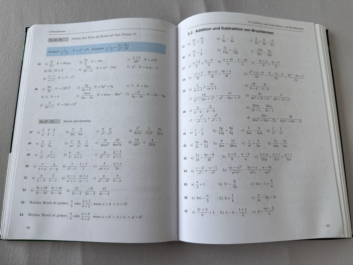 Bücher: Algebra Aufgaben Orell Füssli – Neu (gemäss Beschreibung) aus Trimbach von ars_dy8r 1