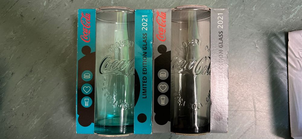 limitierte coca cola gläser 2021