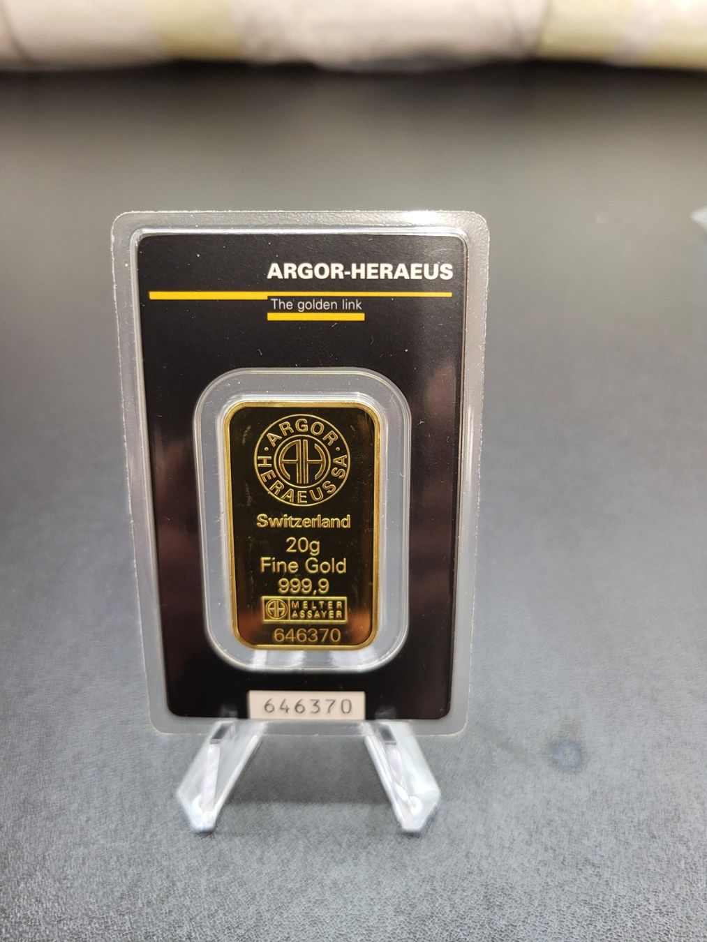 Metalli preziosi: 2x20g Goldbarren Argor-Heraeus – Usato da Widnau venduto da Fred996o6
