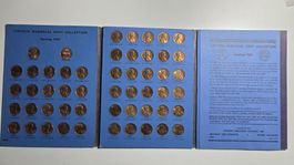 Lincoln Memorial Cent Collection ab 1959 82 Münzen