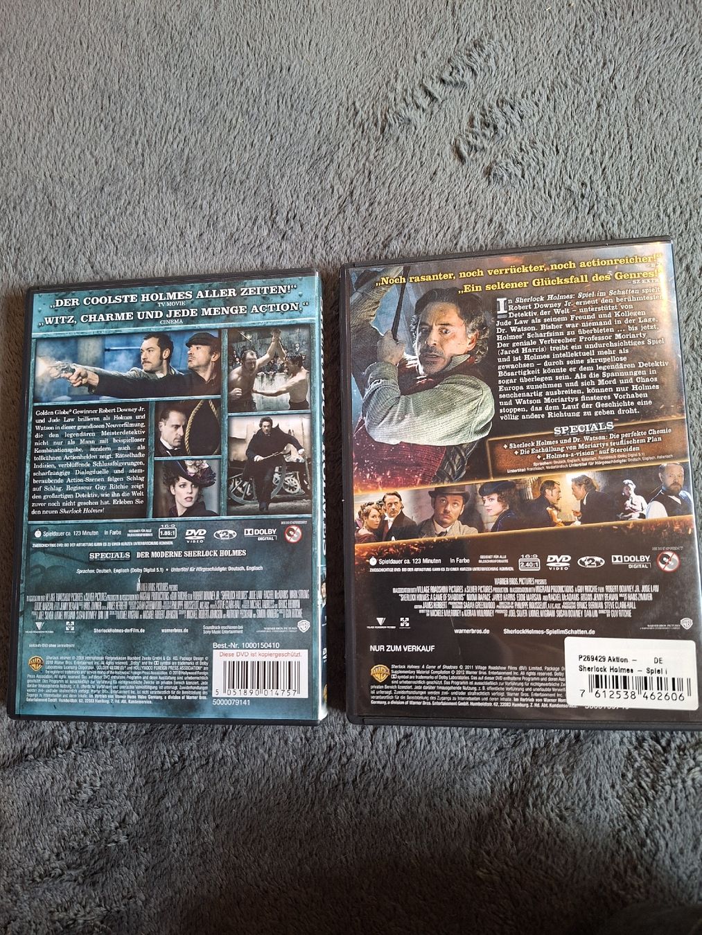 Tutti i DVDs: Sherlock Holmes DVD's – Usato da Teufen AR venduto da nad_55nm 1