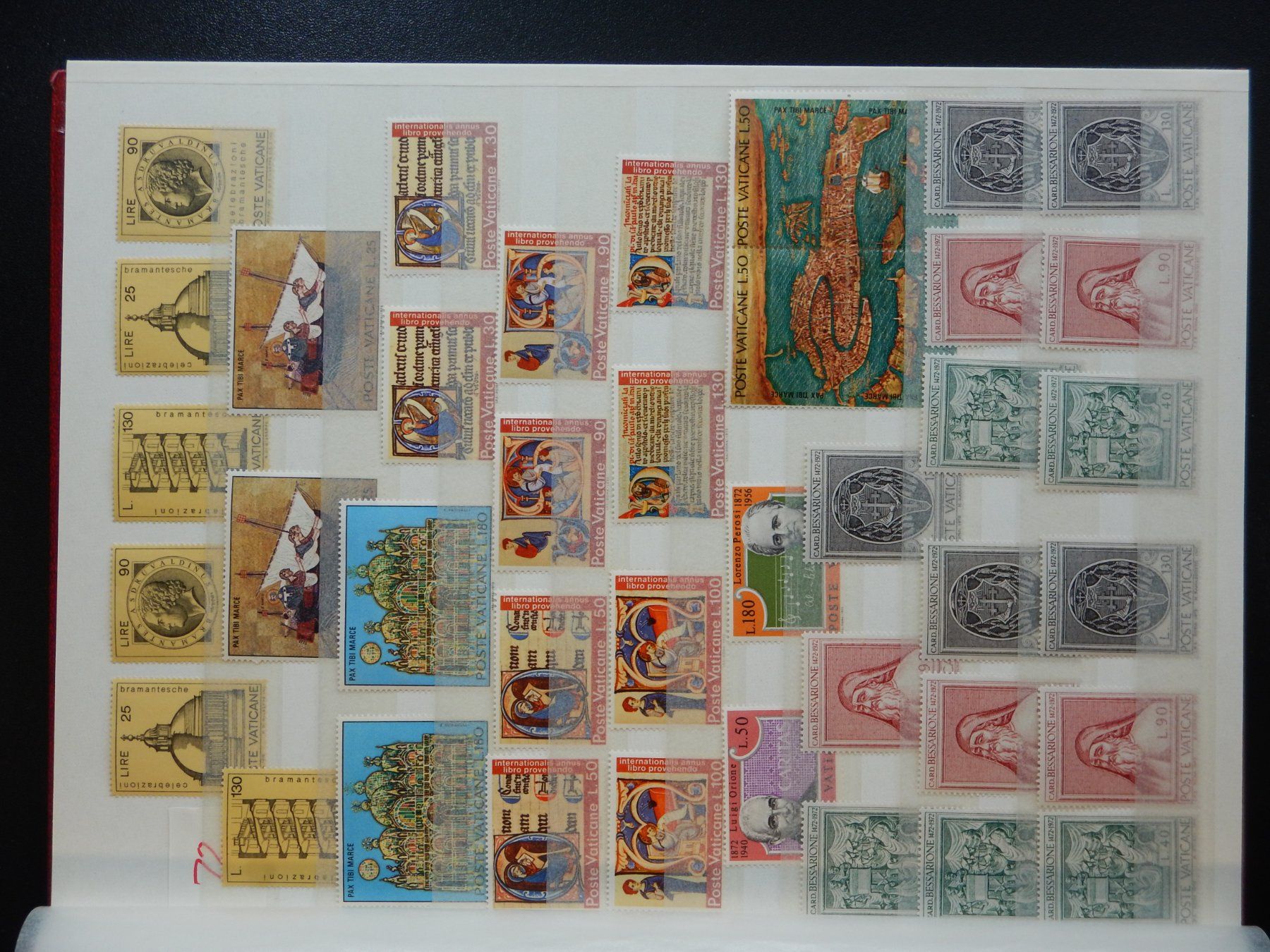Tutti i francobolli: Vatikan Sammlung 1972-1986 ** – Usato da Zürich venduto da Muehlekauf