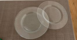 Teller/Glasteller 31 cm Durchmesser
