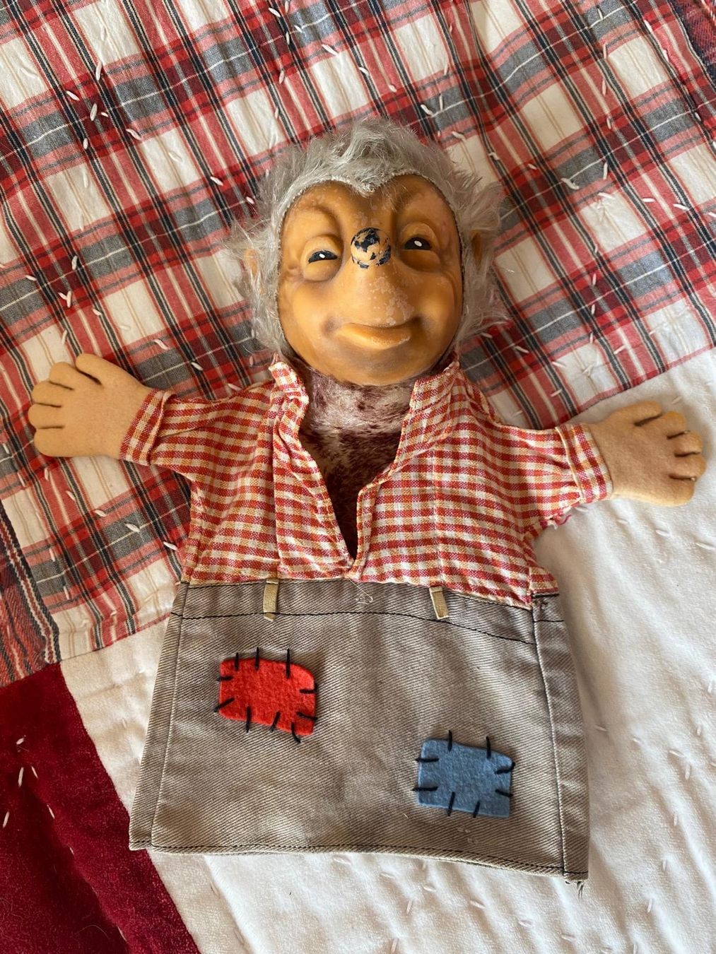 Steiff Bambole: Steiff Handpuppe Meki – Usato da Brione s. Minusio venduto da batwoman3