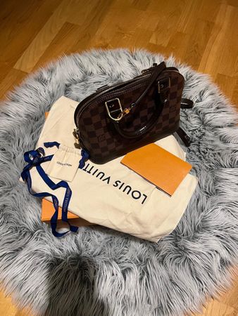 Louis Vuitton Tasche Alma BB Damier Brown Neuwertig