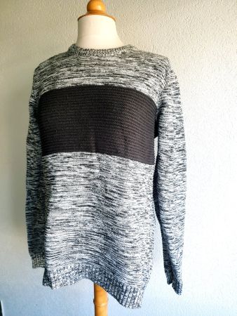 🖤©️ PERFEKT JETZT = PULLOVER VON PIAZZA L GRAU ANTHRAZIT