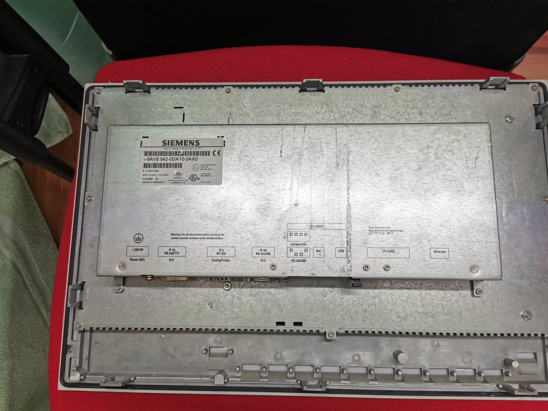 Siemens Sistema di controllo: Simatic Multi PanelSiemens Panel – Usato da Niederlenz venduto da Chevy_V8 4