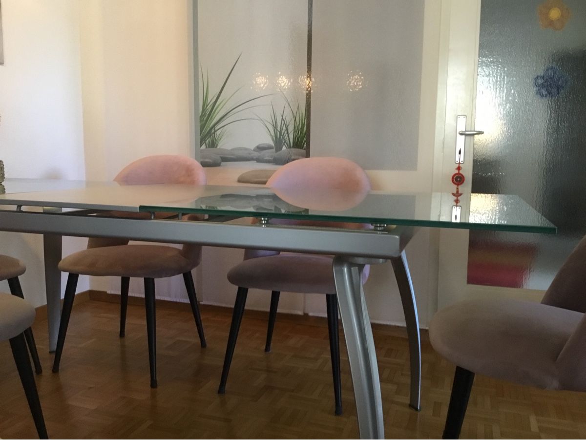 Tavoli: Eleganter Esstisch aus Milchglas! – Usato da Zürich venduto da Odessit 7