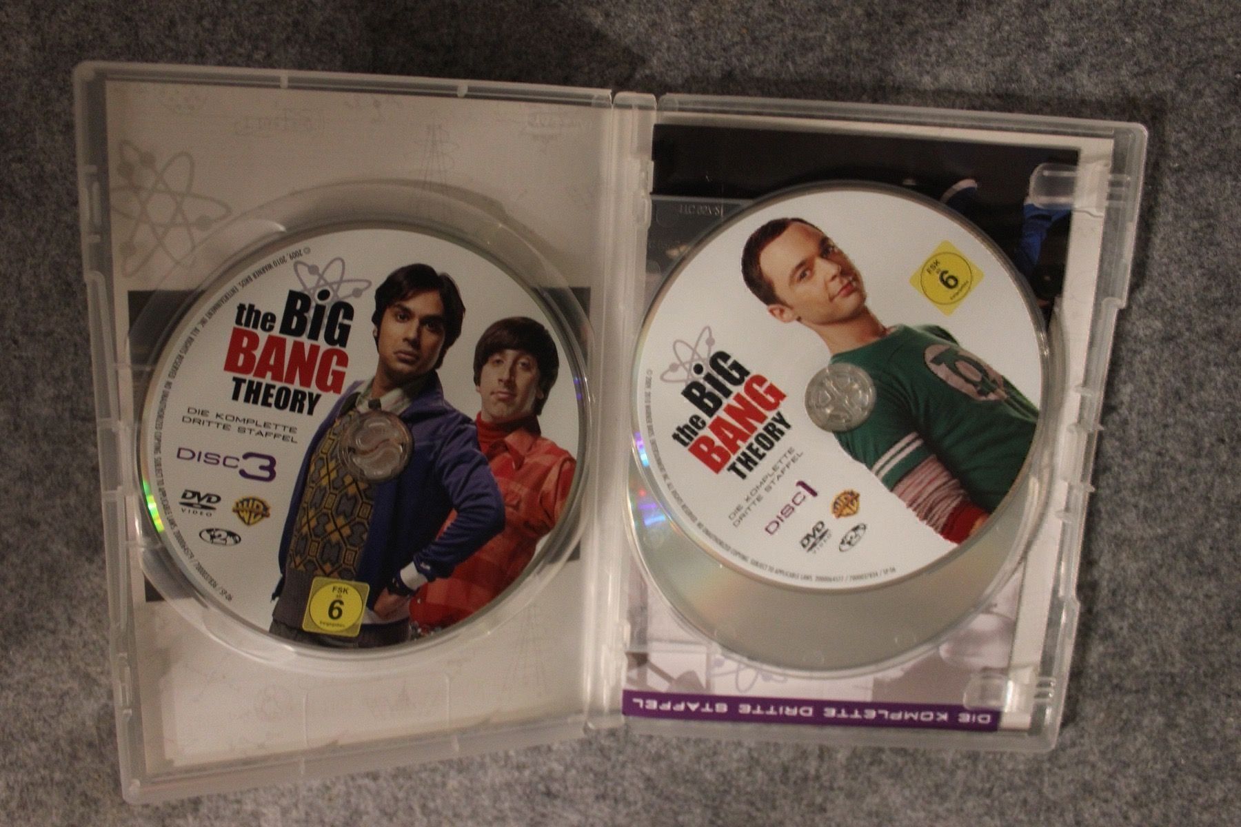 Tutti i DVDs: The Big Bang Theory 3 Staffel (4) – Usato da Geroldswil venduto da Schlumpfine1973 1