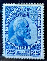1912 : Liechtenstein Nr. 3x, postfrisch ** KW: 450.--
