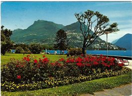 AK Lugano - Il lungolago, 1974