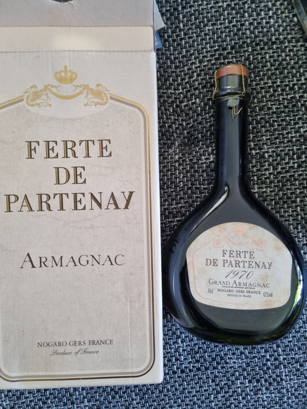 Spirituosen: Armagnac Ferte de Partenay 1970 – Gebraucht aus Winterthur von fab_xwh7