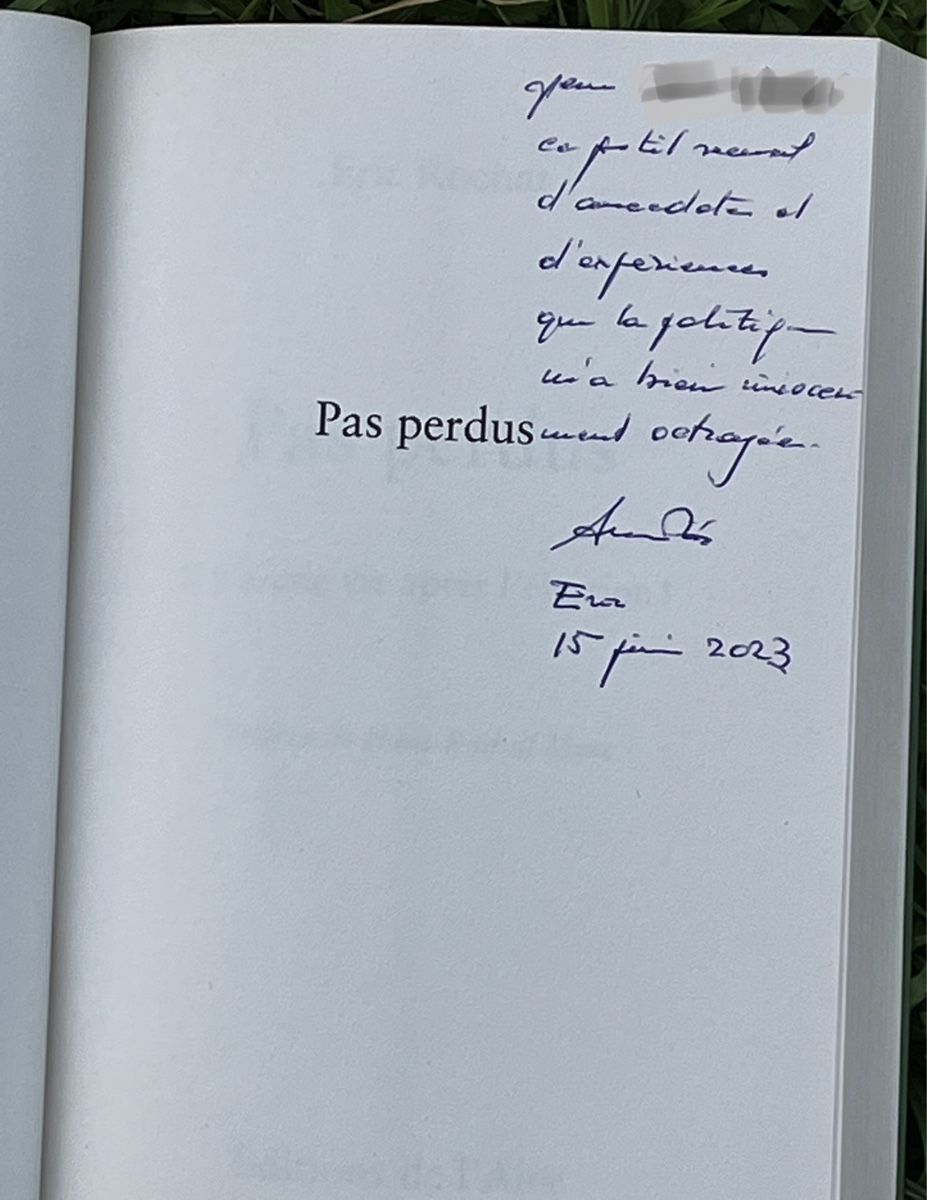 Libri: Livre "Pas perdus" d'Eric Rochat, éditions de l'Aire – Usato da La Tour-de-Peilz venduto da Pansy02 1