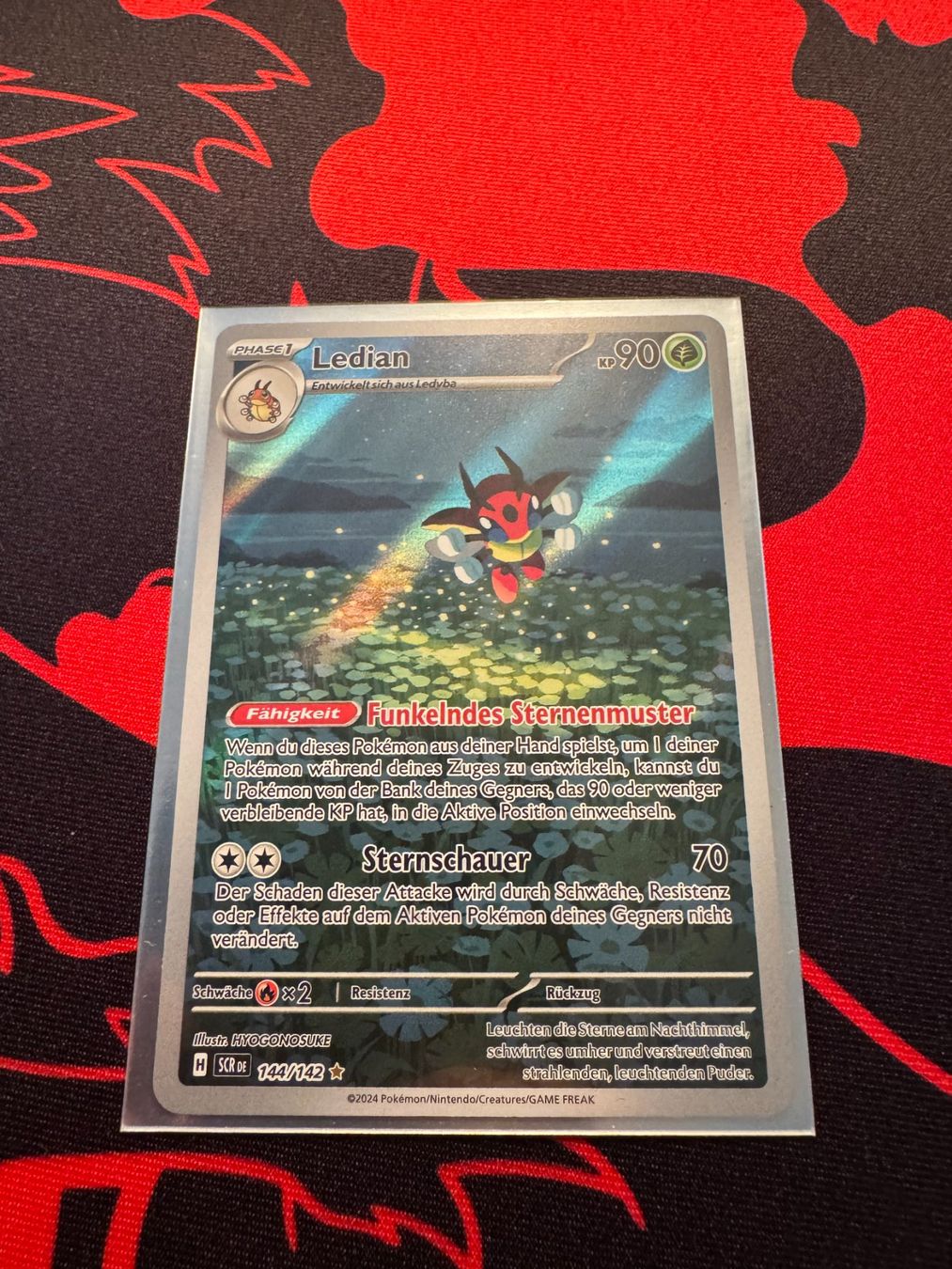 Pokémon Carte collezionabili: Ledian (SCR 144) - Stellarkrone – Nuovo (secondo la descrizione) da Bülach venduto da Pfrenzel