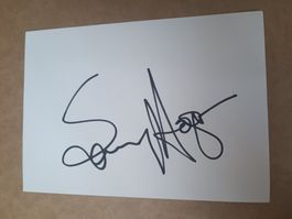 Sammy Hager -  handsigniert - persönlich gesammelt
