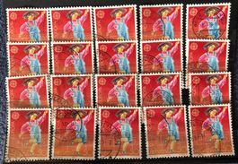 NR:775 BRIEFMARKEN LOT GESTEMPELT