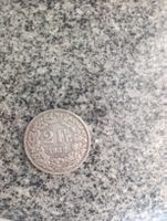2 Fr. 1932 Helvetia Münze guter Zustand