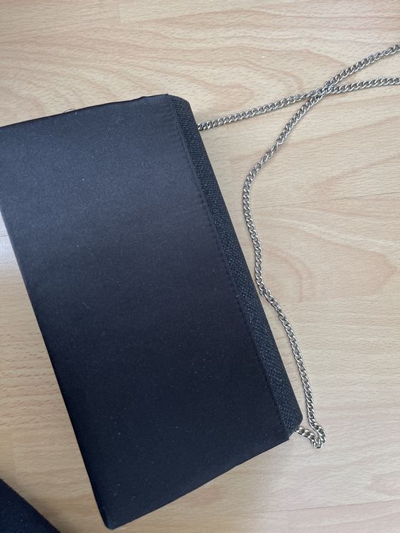 Sacs femmes: Schicke schwarze Abendtasche mit Kette – D'occasion à Diepoldsau par Sonne14 2