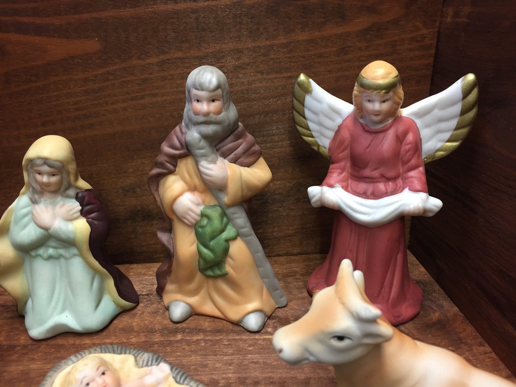 Statuette: 10 Vintage Krippenfigur – Usato da Schaffhausen venduto da vintageville 2