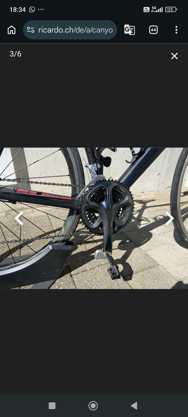 Canyon Biciclette: Canyon Endurance CF, Ultegra, XL – Usato da Buchs SG venduto da Firestarter2.0 2