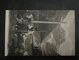 AK   1909 Wallis Bäuerin Finhaut  (G3273)