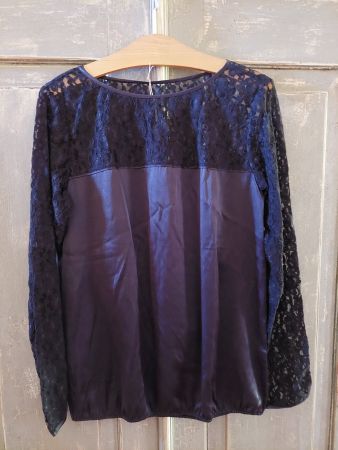 Annehouse . Nepal Silk black M