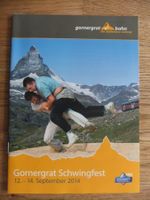 Festbüchlein Reklame Gornergrat Schwingfest 2014