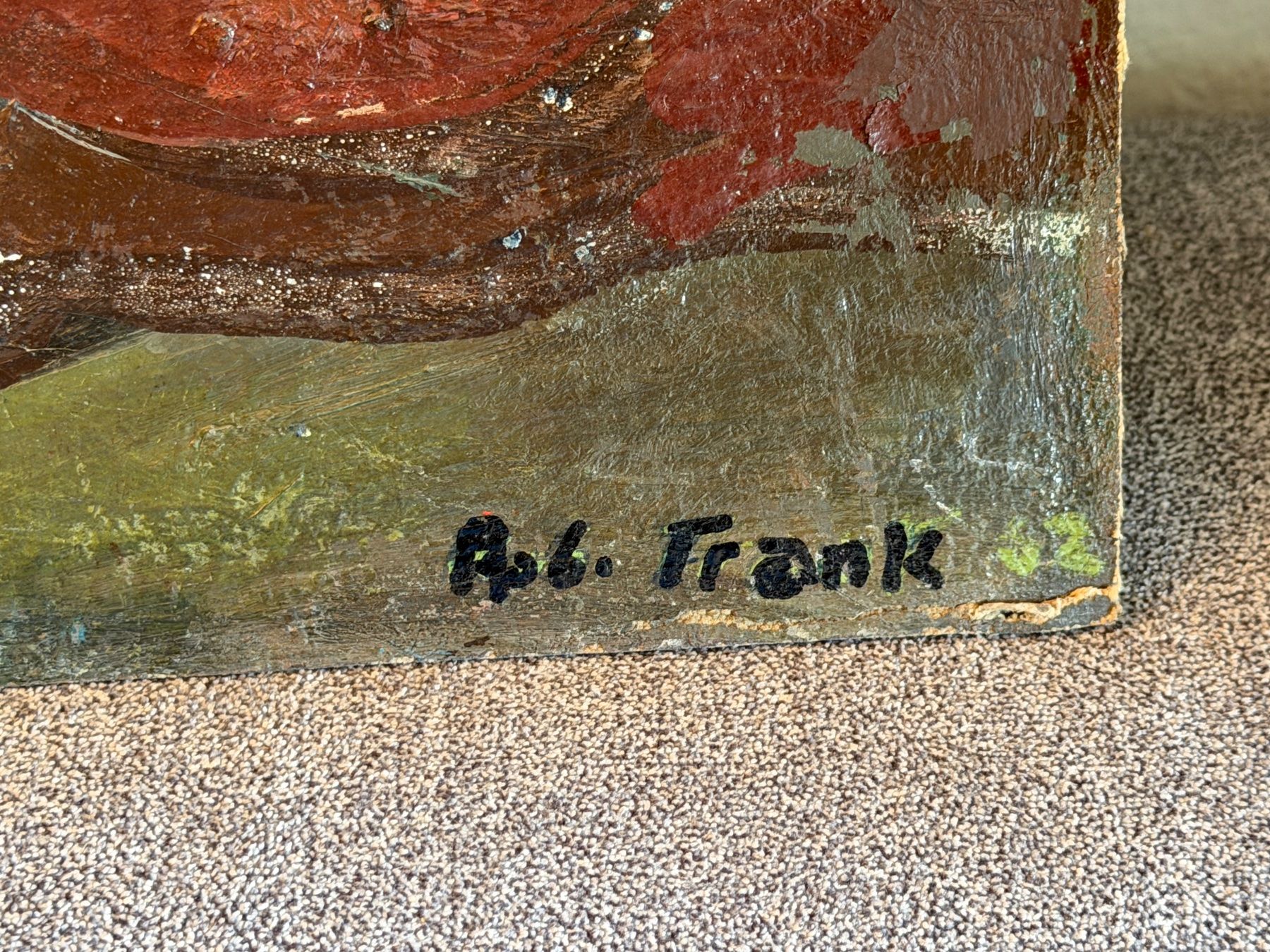 Dipinti: Rob. Frank ÖlGemälde – Usato da Basel venduto da PAUL_ART 3