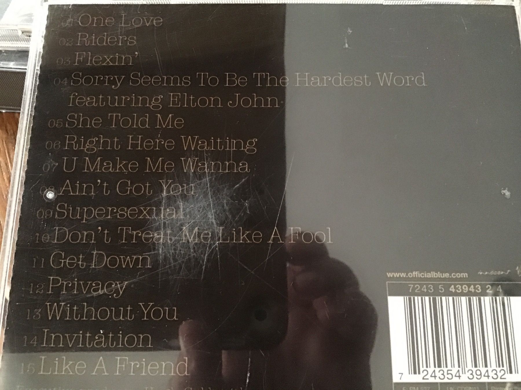 CD: Blue One Love – Usato da Thierachern venduto da sweden08 1