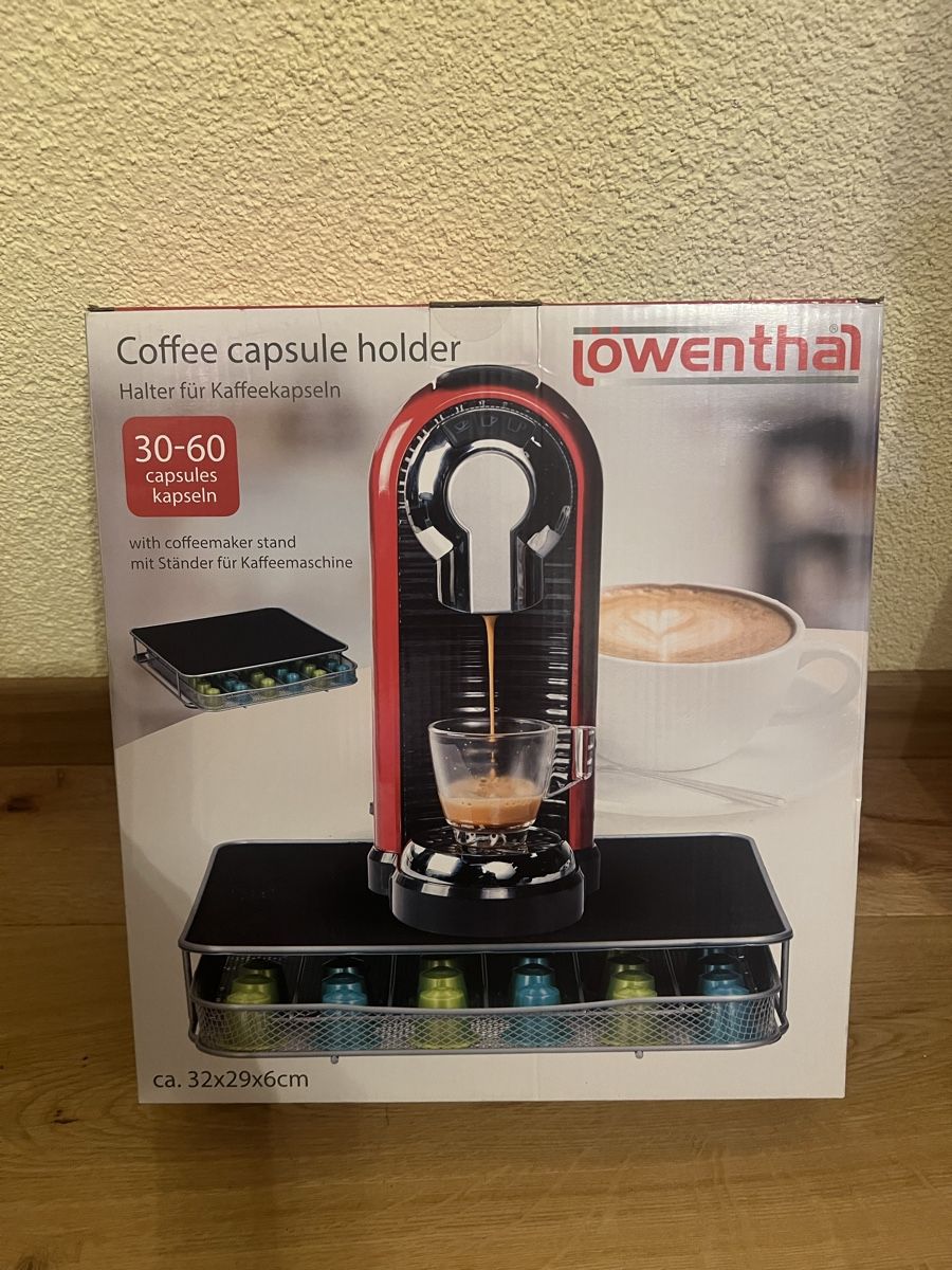 Nespresso Machines à café & Machines à expresso: Lowenthal Coffee Capsule Holder with Machine Stand - new – Neuf avec emballage d'origine à Herrliberg par jes_ytm2