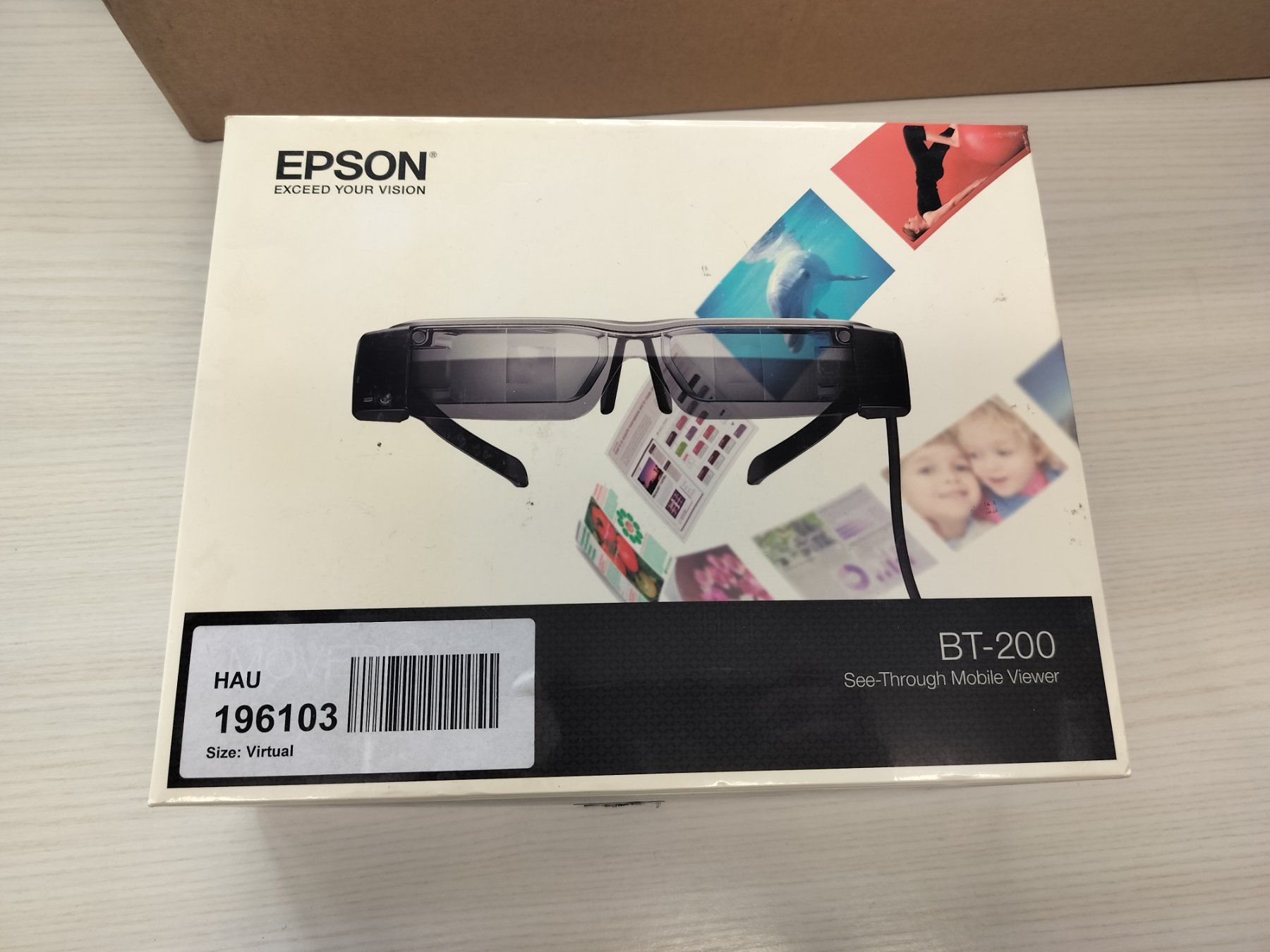 Brillen & Gläser: Epson BT-200 See-Through Mobile Viewer – Gebraucht aus Hildisrieden von eLuterbachAG 3