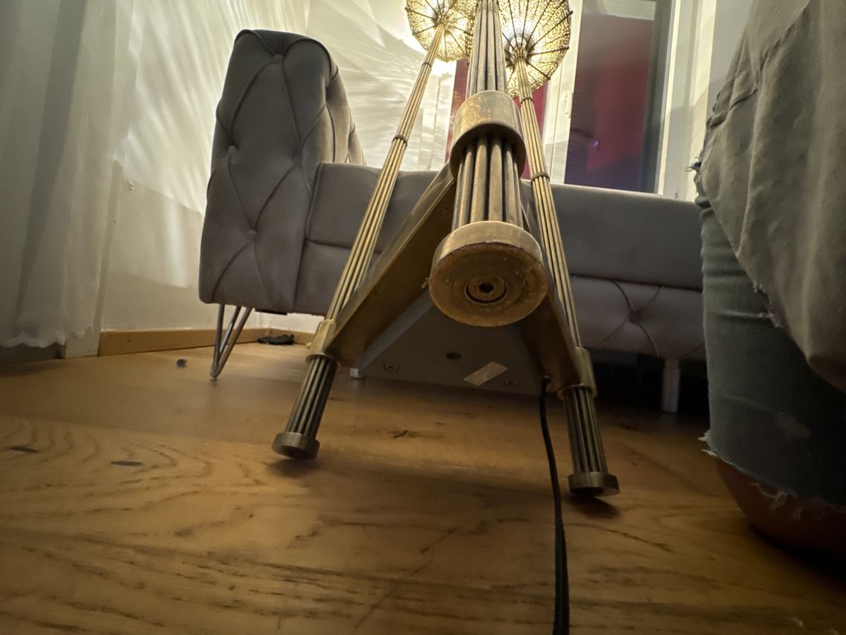 Lampade: Kon Tiki Eichholtz Stehleuchte Messing Vintages – Usato da Untersiggenthal venduto da kaanzurich 4