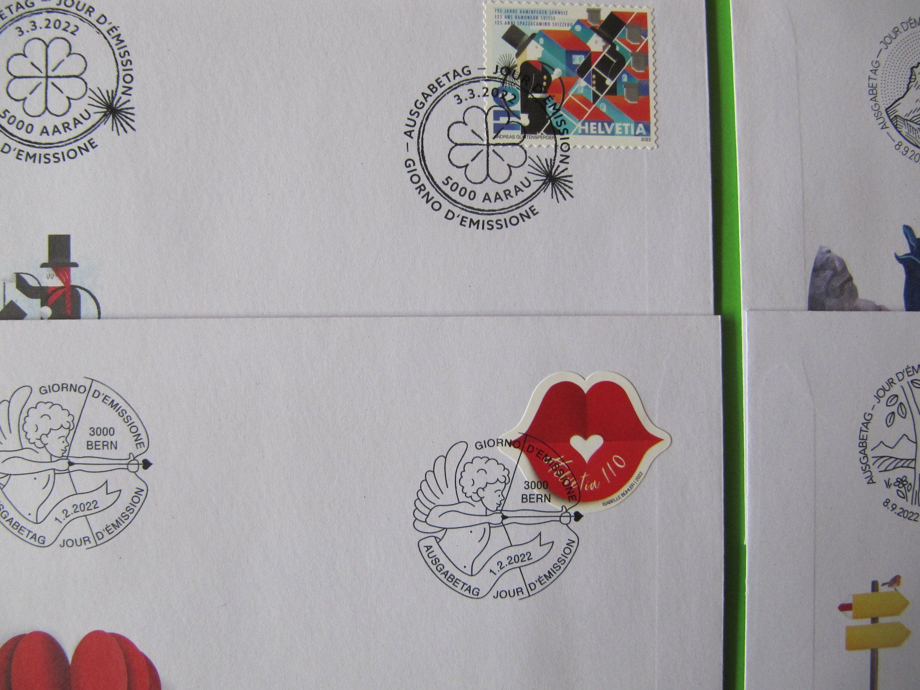 Tutti i francobolli: Diverse FDC Schweiz 2022  und Postfrisch #22512 – Nuovo (secondo la descrizione) da Basel venduto da Ruben2210 1