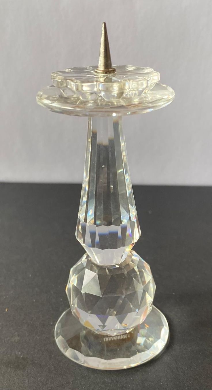 Swarovski Kerzenständer: Swarovski Kristall Kerzenständer 9cm – Gebraucht aus Luzern von nisssa