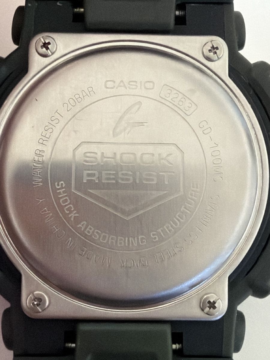 Casio Uhren: Casio G-Shock GD100MS – Gebraucht aus Bernex von Michuwil 2