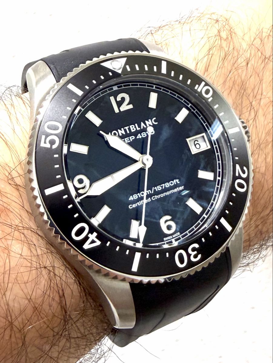Montblanc Orologi: Montblanc Iced Sea 0 Oxygen Deep – Nuovo (secondo la descrizione) da Zürich venduto da puki6 8